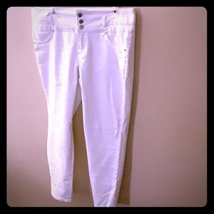 White jeans
